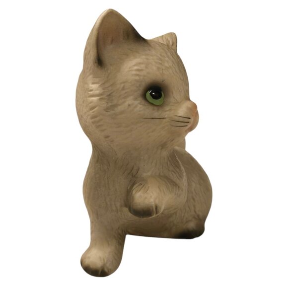 Harvey Knox Kitten Figurine Vintage Cat Made In Japan Kitty Collectible - Picture 6 of 16